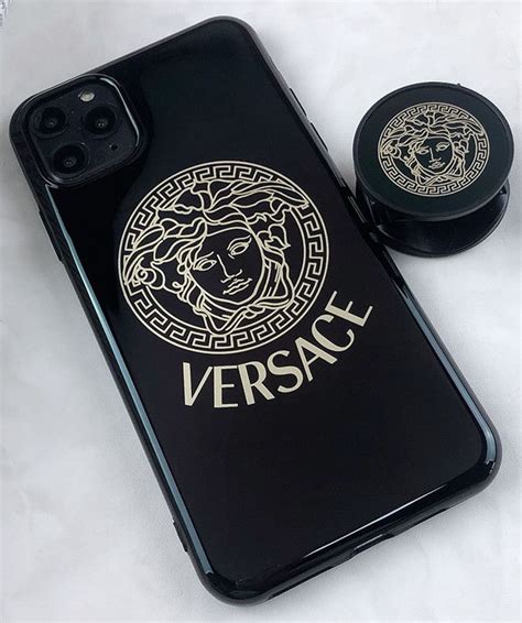 black and white versace phone case|versace cell phone case.